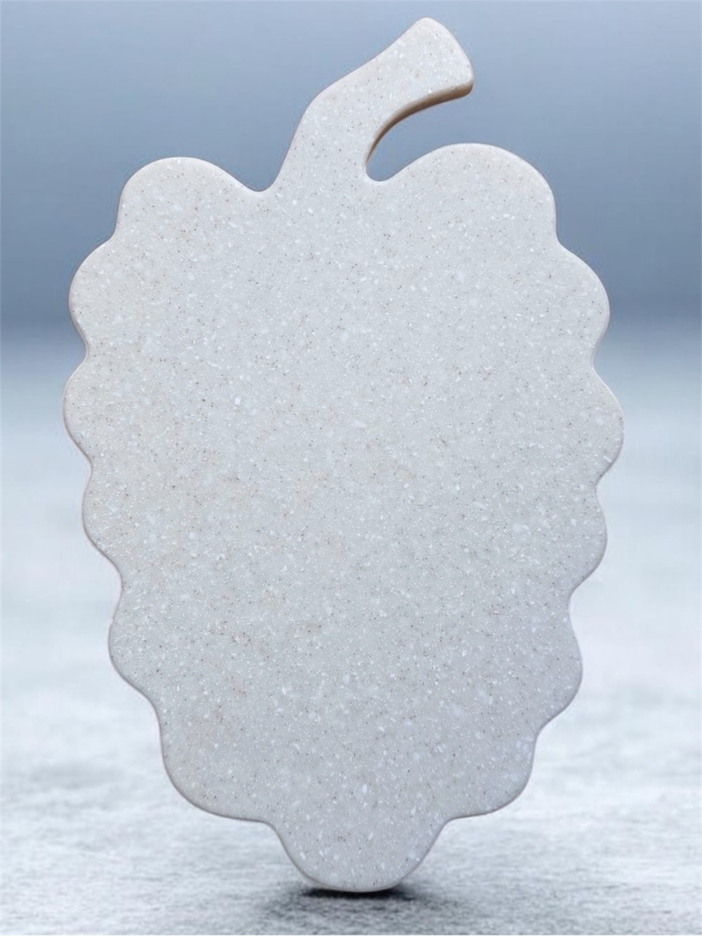 Grape-Shaped White Stone Cutting/Serving Board